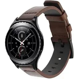 Шкіряний ремінець Primo Classic для годинника Samsung Gear S2 Classic (SM-R732/SM-R735) Coffee