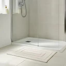 Килимок для ванної кімнати 60*90 см із мікрофібри сірий Colorful Home CH-1806-30G - мініатюра 2