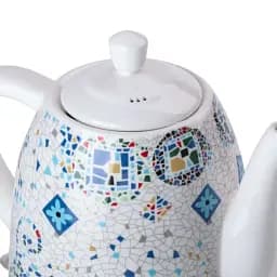 Електрочайник керамічний SOKANY SK-09008 дисковий 1.5 л, мозаїка - мініатюра 3