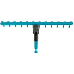 Комплект Gardena Combisystem культиватор 9 см та граблі 30 см 12 зубців з рукояткою (03004-20.000.00) - мініатюра 10