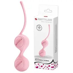Вагінальні кульки Pretty Love Kegel Tighten Up I рожеві