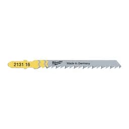 Полотна для лобзиків T144D MILWAUKEE, 75х4,0мм, (5шт), (деревина, швидкий різ) - мініатюра 2