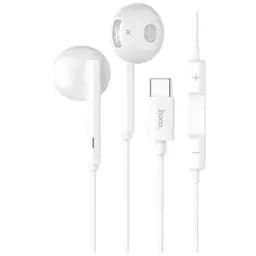 Навушники з виходом Type-C - Hoco L10 пластикові амбюшури