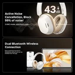 Навушники UGREEN HP203 HiTune Max5С Hybrid ANC White - мініатюра 5