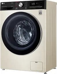 Пральна машина LG з фронтальним завантаженням F2V5HS9B, 7кг, 1200, A+++-20%, Пар, глибина 45см, Дисплей, Інвертор, Бежевий (F2V5HS9B) - мініатюра 4