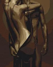 Картина по номерам на подрамнике Brushme Горячая страсть