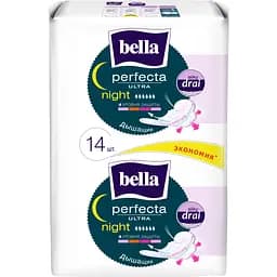 Гигиенические прокладки Bella Perfecta Ultra Night Silky Drai 14 шт. (BE-013-MW14-030)