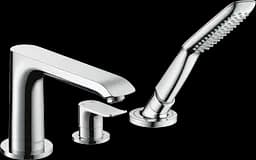 Смеситель для ванны Hansgrohe Mertis на 3 отверстия хром 31190000 Хром