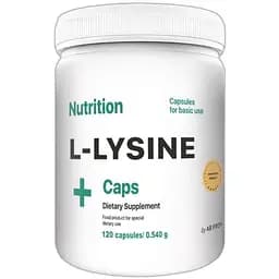Амінокислота AB Pro L-Lysine капсул 120 капсул