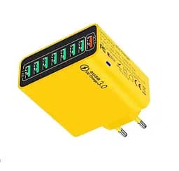 Зарядное устройство универсальное Voltronic BK318 Fast Charger 8xUSB QC 3.0 65 W