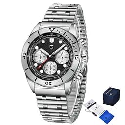 Pagani Design PD-1705-1 Silver-Black Steel