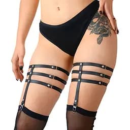 Гартери зі стразами Art of Sex - Floy