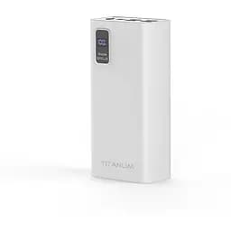Повербанк Titanum 728S 30000 mAh 22.5W White  (TPB-728S-W) - мініатюра 2