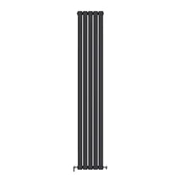 Радіатор дизайнерський Ideale Jolanda 12 5/1800/295 чорний, Чорний