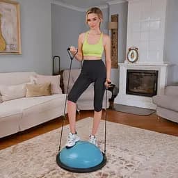 Балансувальна платформа Bosu HS-L058 блакитний - мініатюра 5