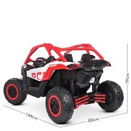 Дитячий електромобіль Bambi Джип M 4920EBLR-3 до 50 кг - мініатюра 4