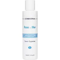 Антисептичне мило для пілінга обличчя Christina Rose De Mer Savon Supreme Крок 1 150 мл