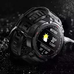 Чоловічий розумний смарт-годинник Lemfo K22 Smart Extreme Ultra Black - мініатюра 6