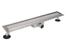 Линейный трап Qtap Taurus Tile1000 из нержавеющей стали, с сухим затвором под плитку Qttautile1000