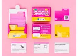 Настільна гра English Student Картки для вивчення англійської мови English Student Emotions & Characters (укр.) (591226005) - мініатюра 6