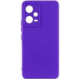 Чохол Silicone Cover Lakshmi Full Camera (A) для Xiaomi Poco X5 5G / Redmi Note 12 5G Синій / Iris