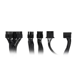 Блок живлення 2E MASTER POWER (550W), >80, 80+ White, 120mm, 1xMB 24pin(20+4), 1xCPU 8pin(4+4), 3xMolex, 5xSATA, (2E-MP550-120APFC) - мініатюра 7