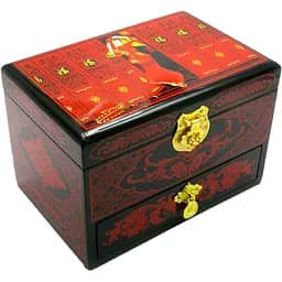 Скриня для біжутерії 21х14х14 см