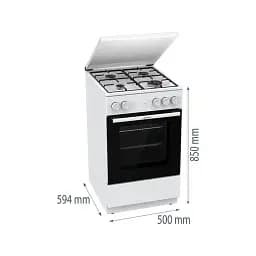 Плита газова GORENJE GG 5A14 WJ - мініатюра 7