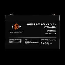 Аккумулятор AGM LPM 6V – 7.2 Ah