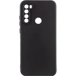 Чохол TPU Getman Liquid Silk Full Camera для Xiaomi Redmi Note 8T Чорний / Black