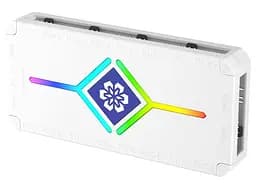Контролер Coolmoon PWM ARGB controller (H9 WHITE) White - мініатюра 4