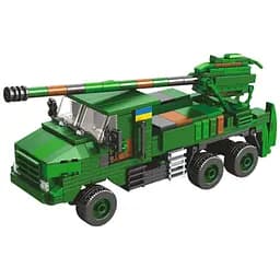 Конструктор Limo Toy ЗСУ Артилерійська установка Цезарь (KB 1117), 510 деталей