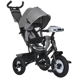 Трехколесный велосипед Turbo Trike MT 1006-8 с музыкальной панелью световыми эффектами и мягким сиденьем