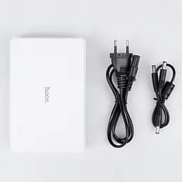ДБЖ UPS для роутера Hoco DB25 Plus 10000mAh, 18W, 1USB, DC 9/12V, DC 5V, POE 15/24V White - мініатюра 4