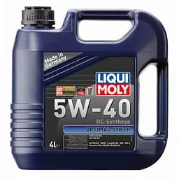 Моторное масло Liqui Moly Optimal Synth 5W-40 4 л (LQ 3926)