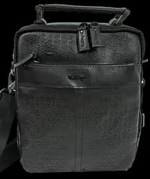 Кожаная мужская сумка, барсетка черная Mykhail Ikhtyar sum0028764