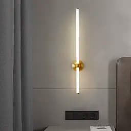 Лінійне бра у латунному корпусі з одним кріпленням 70 см Арт. WJ 023/690-1 AB Line F