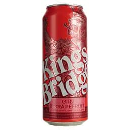 Уцінка. Напій слабоалкогольний King's Bridge Джин грейпфрут 7% 0.5 л (263565)