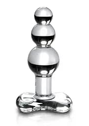 Анальная пробка Pipedream Icicles No 47 Clear 9.5 см (прозрачный)