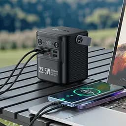 Зовнішній акумулятор Hoco J152 Balance 80000mAh 22.5W Black (652094) [155754] - мініатюра 7