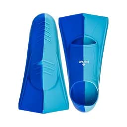Короткі ласти для тренування в басейні Renvo Frio із закритою п'ятою синій блакитний розмір 27-29 (SF100-46 27-29) - мініатюра 5