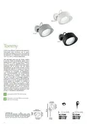 Парковий світильник Ideal Lux TOMMY PT1 NERO (145358) - мініатюра 3