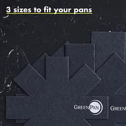 Захист для зберігання сковорідок GreenPan 3 шт чорний (CC002582-001) - мініатюра 6