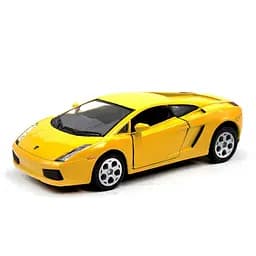 Колекційна машинка "Lamborghini Gallardo" Kinsmart KT5098W(Yellow) масштаб 1:42