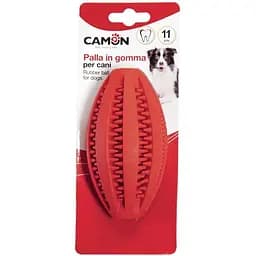 Игрушка для собак Camon Мяч регби для жевания 11 см