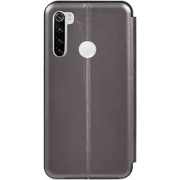 Чохол-накладка Toto Book Rounded Leather Case Xiaomi Redmi Note 8 Gray - мініатюра 2