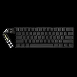 Ігрова магнітна клавіатура Aula Mini 60 Pro / Stormrise Magnetic Switch / Три режими підключення / Black