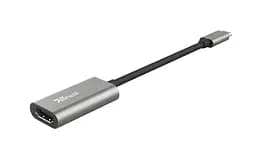Адаптер Trust Dalyx USB-C > HDMI, 0.2м, Алюміній, чорний teh0018506 - мініатюра 4