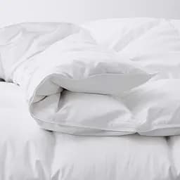 Євро Сатинова ковдра Cosas 4 сезони 200х220 Snow білий (Quilt_200x220_DSeason_Viscose_StrSatin-White) - мініатюра 6