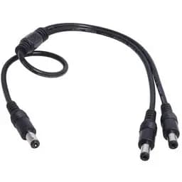 Кабель разветвитель для роутера DC-M на 2 x DC-M 5.5x2.5 мм 39 см